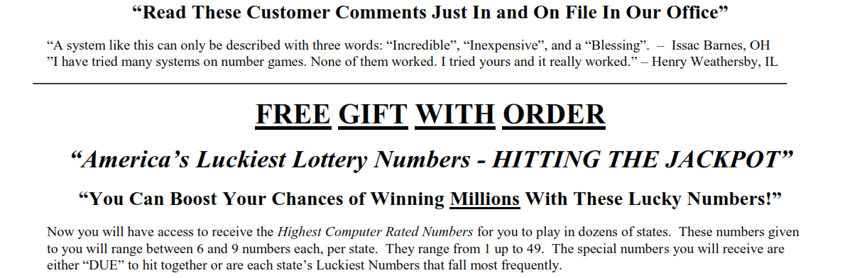Carl Wesley, Lotto Pro 3